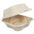 World Centric Compostable Fiber Clamshell Container TO-SC-U15B-LF