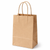 5.5 x 3.25 x 8.5" Custom Printed Kraft Recycled Paper Shopping Bags