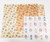 White and Brown Custom Printed Compostable Deli Paper