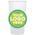 20 oz Custom Printed White Compostable Paper Hot Cups