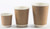 double wall kraft coffee cups