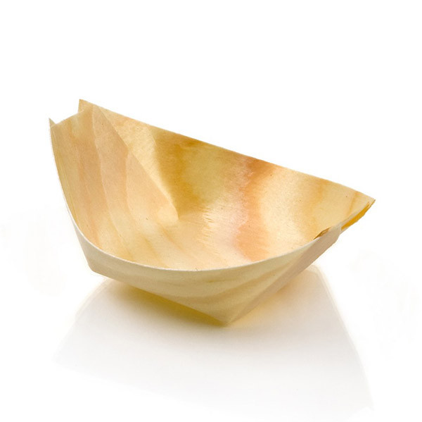 Disposable Bamboo Bowls & Boats for Food Service
