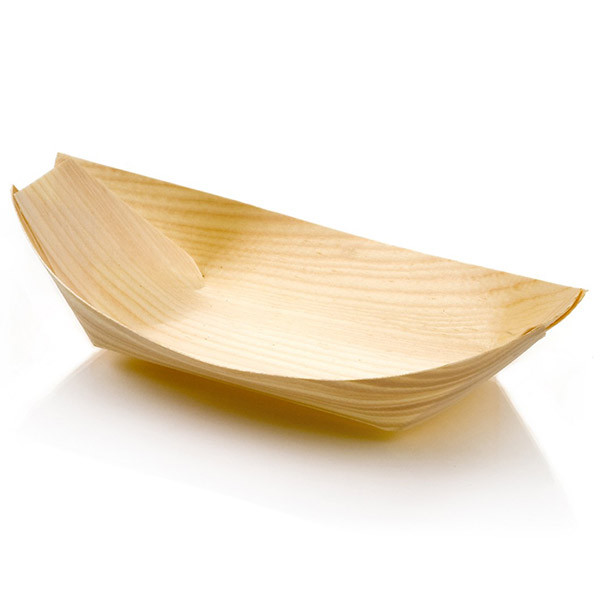 Disposable Bamboo Bowls & Boats for Food Service