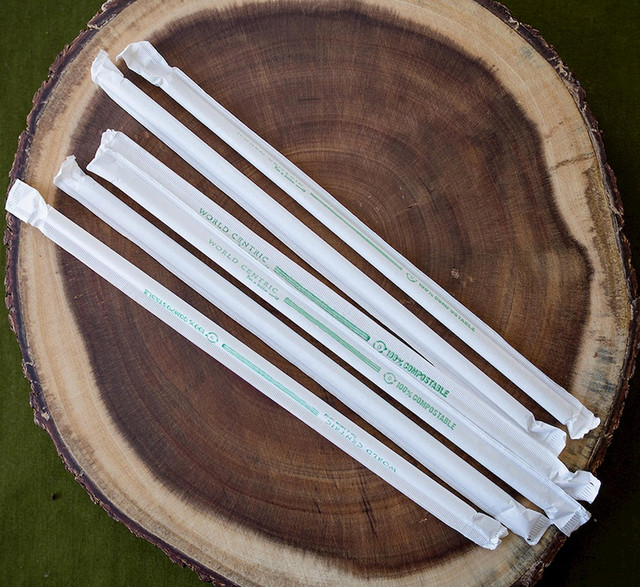 PLA Straws Compostable & Biodegradable bioplastic straws
