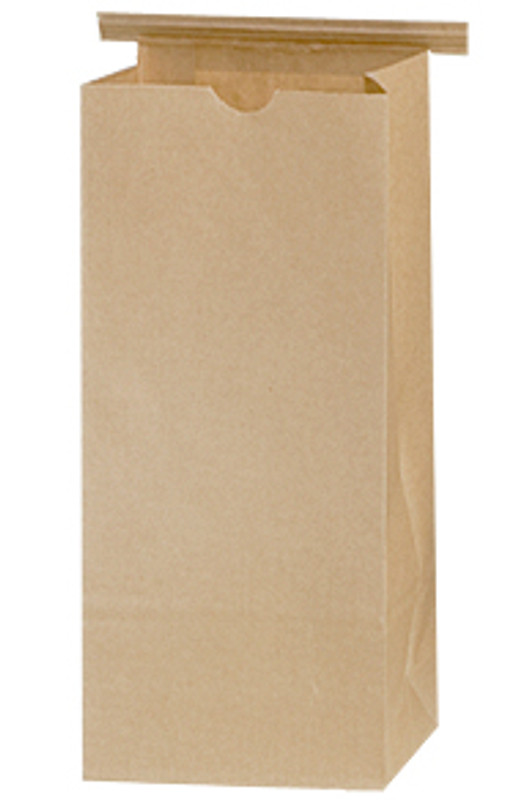 Kraft Paper Coffee Bags Pla Lined 1lb Bag Cn 1pla
