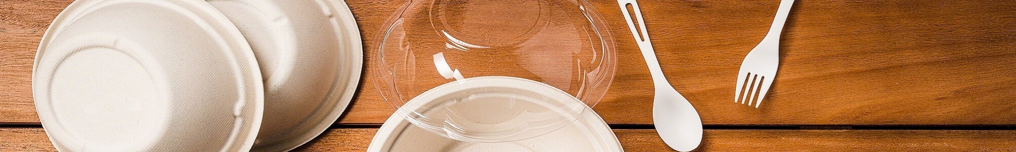 Compostable fiber containers and cutlery