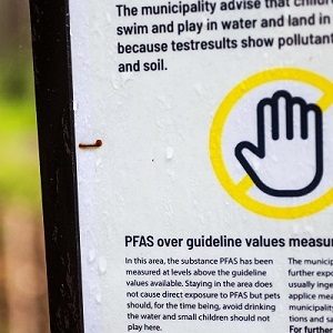 PFAS over guidelines