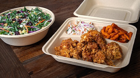 molded fiber containers