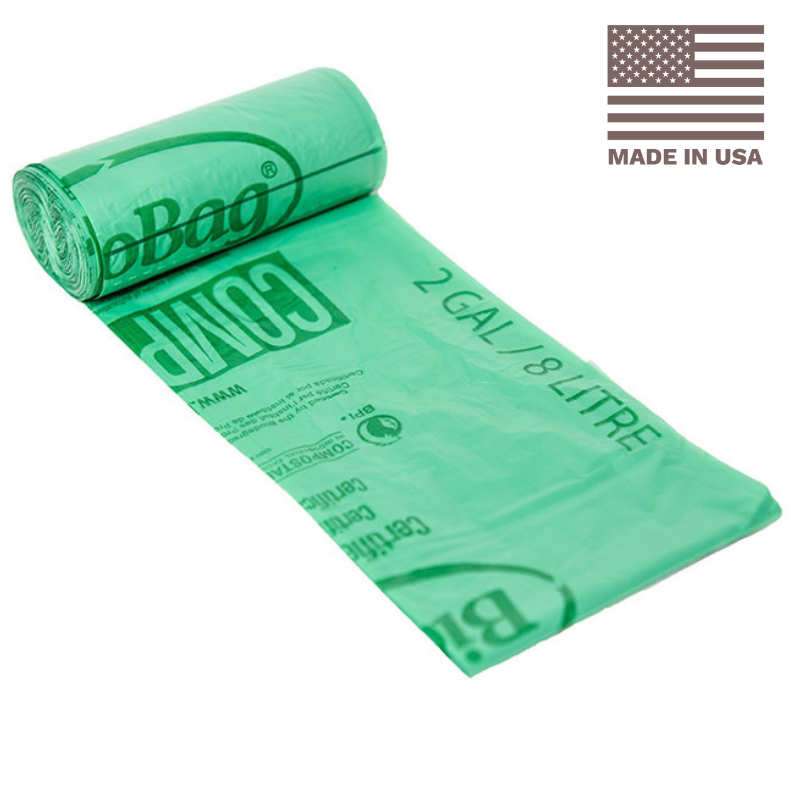 100L X60 Heavy Duty Compostable Food Waste Sacks - Compost Bag Food