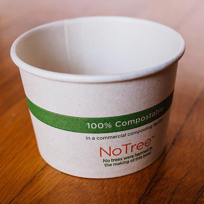 World Centric 4 oz Paper Portion Cups Ramekin | SF-NT-4