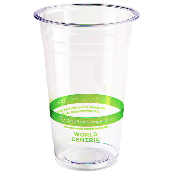 Yocup Company: [ON SALE] Yocup 20 oz Clear PET Plastic Cold Cup