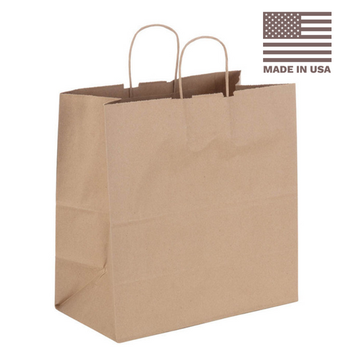 Duro Bag Jr.Mart Dubl Life Paper Shopping Bags | 13x7x13 | 87523