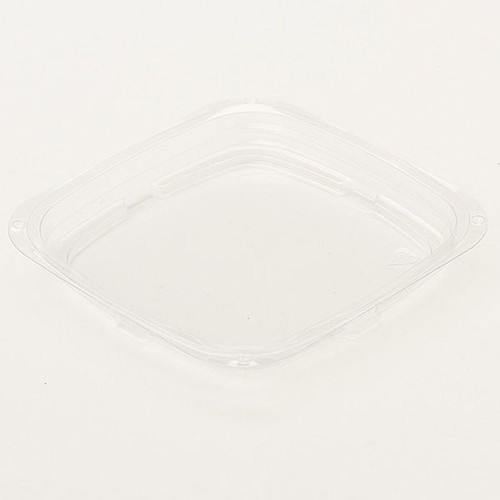 PLA Lids for 8-24 oz Square Deli Containers | 675 count| BDV09004 by Good Natured Products