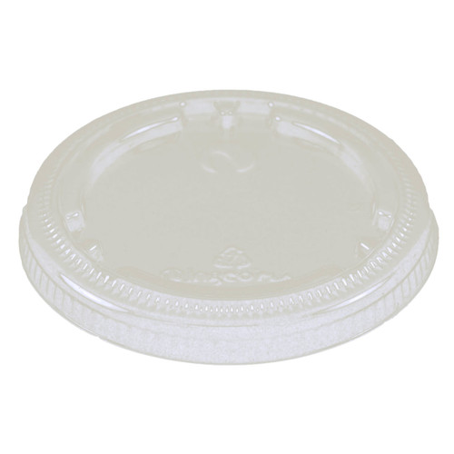 2oz Clear Plastic Sauce Cups with Lids 1000