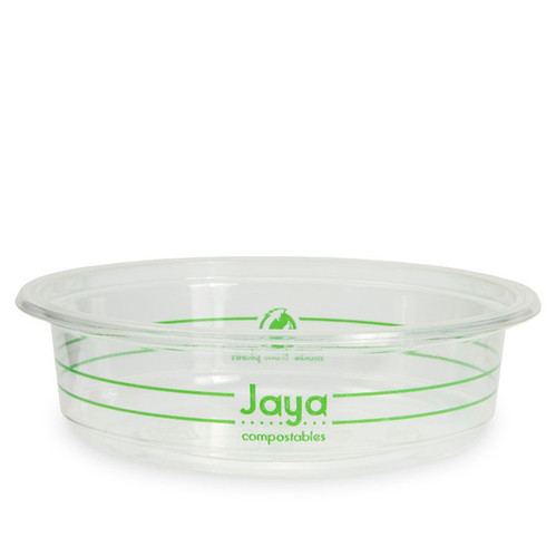 16 oz Jaya Compostable Round PLA Deli Containers