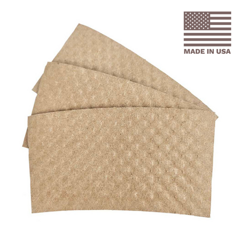100% Recycled Kraft 10-20 oz Coffee Cup Sleeves | Java Jacket 1100-LPN-S