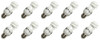 (case of 10) GE 42171 T3 Spiral CFL, Self-Ballasted, Medium Screw (E26) Base, 40 watt equivalent, Cool White, 9 watts, 520 lumens Compact Fluorescent Light Bulb