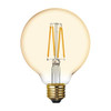 GE Vintage 60 W Equivalent Dimmable Warm Candle Light G30 Vintage LED Light Fixture Light Bulb