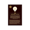 GE Vintage 60 W Equivalent Dimmable Warm Candle Light G30 Vintage LED Light Fixture Light Bulb