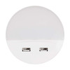 Sylvania Dual USB Dusk to Dawn LED Night- Auto Sensor Led Wall Plug in Home Safety Room Hallway