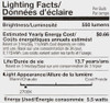 (8 bulbs) Sylvania Filament LED 60 watt equivalent, Dimmable A15, Soft White LED Light Bulb