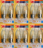 (12 bulbs) SYLVANIA B10 High-Definition LED Light Bulb, 40 watt Equivalent, 13 Year, Bent Tip, Medium Base, 320 Lumens, 2700K, Soft White, Clear