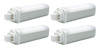 (4 bulbs) GE 39276 - LED 4 Pin GX24q base,  CFL Replacement, 18.5 watts, 1950 lumens, 3500K, LED Light Bulb