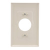 (10 pack) Eaton PJ7LA Mid-Size Polycarbonate 1-Gang Power Outlet Wallplate, Light Almond