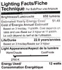 (6 bulbs) GE 50630 low glare LED PAR30, 12 watt, black, Dimmable, Visual Comfort Lens, 40 degree flood LED light bulb, 850 lumens, 2700K warm white