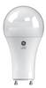 GE 46666 A21 LED Light Bulb, 15 watts, 1600 lumens, 2700K warm white, plug-in GU24 base