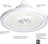 Hubbell Lighting CRN Wet Location Round LED High Bay CRN-40MX-EDU, 240 watts, 34,000 lumens, 4000K, 120-277V, 0-10v dimming