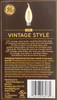 GE Vintage LED Decorative Light Bulbs, 5.5 Watts (60 Watt Equivalent) Warm Candle Light 2000K, Amber Glass, Medium Base, Dimmable (2 Pack) 