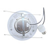 (case of 6) GE Lighting 47769 refresh LED Downlight, 8 watts, Daylight retrofit kit, White, Indoor Floodlight for 5 or 6 inch recessed downlight, easy LED upgrade, energetic light