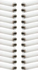 (case of 24) GE Garage & Basement Fluorescent Light Bulb, T8 Light Bulb, 25-Watt, 2080 Lumen, 36-Inch Length, Medium Bi-Pin G13 Base, Cool White, 24-Pac