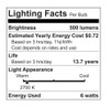 (3 bulbs) GE 41857 relax LED G40 Globe HD Light, 60 watt replacement using only 6 watts, 500 lumens, soft white, dimmable LED Light Bulb