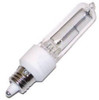 GE Lighting 43700 Halogen T4, 250-watt, 5000 Lumen Light Bulb with Candelabra Base (E11), 2950K, Clear, Quartz Halogen Lamp