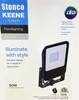 Philips Stonco LED Slim Outdoor Floodlight Area Light, 48 watt, 4000K, Knuckle and Yoke Mount, Bronze, 5472 lumens LED security landscape architectural floodlight, TF50-NW-G1-K-FL-8-BZ