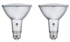 GE Classic 2-Pack LED PAR30, 75 W Equivalent, Dimmable, Spot, Warm White, Longneck LED Light Bulb