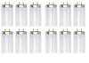 (12 lamps) GE Daylight F17T8  17 watt T8 Fluorescent Tube, 24 inch,  1250 lumens, 6500K Daylight, Medium BiPin (G13) base
