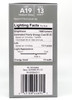 (2 bulbs) GE classic LED A19 Daylight Bulbs, 15 watts, 1600 Lumens  , HD Light, Exceptional color contrast and brightness, 100 watt equivalent, LED light bulb