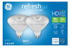 (2 bulbs) GE Lighting refresh LED Outdoor Floodlight, Daylight, PAR38, 15 watt, 1200 lumen (90 watt replacement) LED flood light, Dimmable