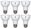 (6 bulbs) GE LED PAR20 Warm White Dimmable Indoor Spotlight, 50-Watt Equivalent, 520 Lumens, 3000K warm white, 7 watt, HD Light exceptional color contrast & boldness