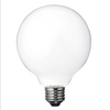 GE Relax LED G30 Vanity Globe, frosted, Soft White 2700K, 6 watt, 500 lumen, Dimmable Decorative Globe Light Bulb, 60 watt replacement, medium base