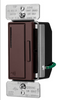 EATON RF9642-ZDB Z-Wave Plus Accessory Dimmer, Brown, 7 step LED light level display, 120V, 3-way