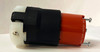 Eaton Arrow Hart AHCL1020C Lockiing Connector, Orange and Black, #14-8 AWG, 20A, 125/250V, Ultra Grip, Three-pole, Three-wire
