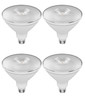 (4 bulbs) GE Lighting refresh LED Outdoor Floodlight, Daylight, PAR38, 15 watt, 1200 lumen (90 watt replacement) LED flood light, Dimmable