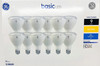 (12 pack) GE basic LED BR30 Indoor Floodlight, 8 watt, 650 lumen (65 watt equivalent), soft white, HD Light, Dimmable