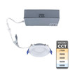 Lightolier DL3R4ESCT1W LED Recessed Can Retrofit Kit with 3 Inch Recessed Housing,  Field Selectable Color Temperature, 400 lumens, 8 watts, TRIAC Dimming