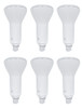 (case of 6) GE 93002 2 pin plug-in LED lamp, Frosted Glass, 2700K (warm white), G24d Base