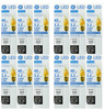 (12 pack) GE 75914 Vintage Style LED 40 watt equivalent Decorative CAM bulb candle shaped LED bulb